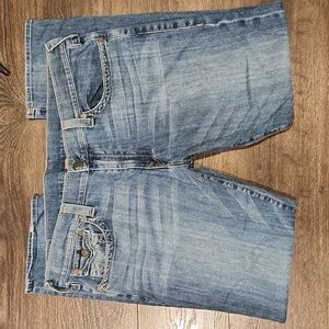 ❤️ TRUE RELIGION RICKY RELAXED STRAIGHT JEANS, 42